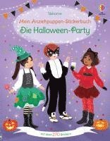 bokomslag Mein Anziehpuppen-Stickerbuch: Die Halloween-Party