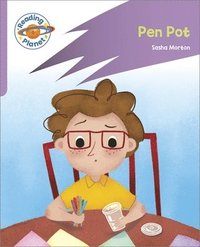 bokomslag Reading Planet: Rocket Phonics - First Steps - Pen Pot (Lilac Plus)