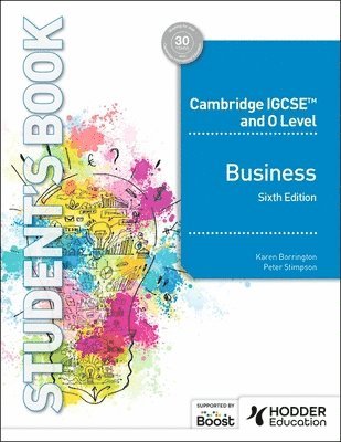 Cambridge IGCSE and O Level Business Sixth Edition 1