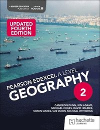 bokomslag Pearson Edexcel A-level Geography Book 2, Updated Fourth Edition