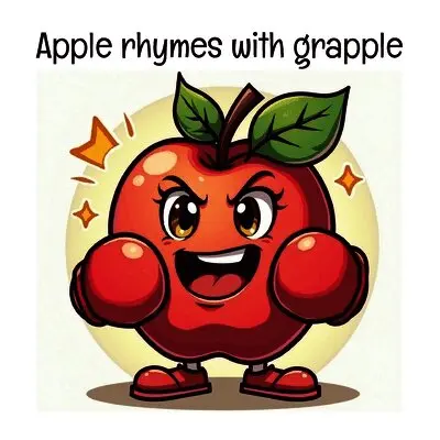 Kim R2 - Apple rhymes with grapple, Häftad. Tillgänglighet: Lägg i varukorg
