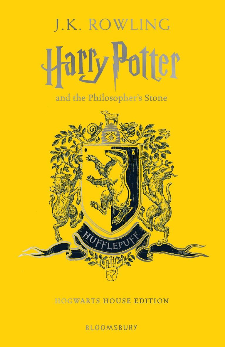 J.K. Rowling - Harry Potter and the Philosopher's Stone – Hufflepuff Hogwarts House Edition, Inbunden