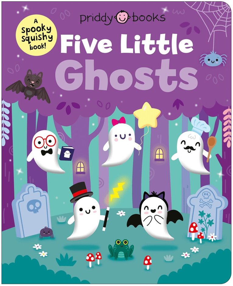 Priddy Books - Five Little Ghosts, Kartonnage