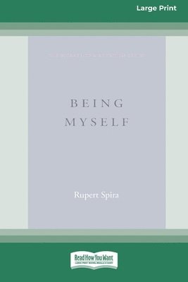 Rupert Spira - Being Myself (Large Print 16 Pt Edition), Häftad