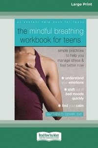 bokomslag Mindful Breathing Workbook For Teens