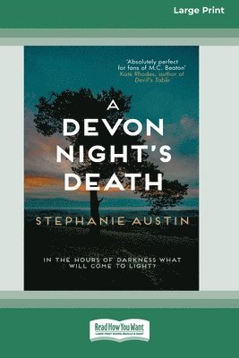 bokomslag A Devon Night's Death [Standard Large Print]