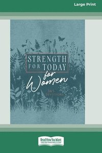 bokomslag Strength for Today for Women: 365 Devotions [Standard Large Print]