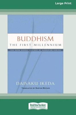 bokomslag Buddhism: The First Millennium [Large Print 16 Pt Edition]