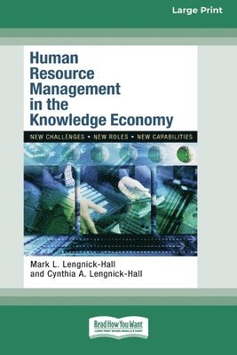 bokomslag Human Resource Management in the Knowledge Economy (16pt Large Print Format)