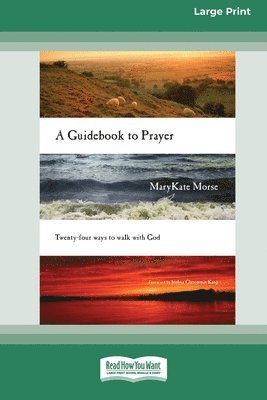 bokomslag A Guidebook to Prayer: 24 Ways to Walk with God (16pt Large Print Format)