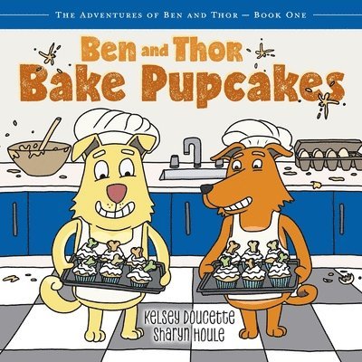 Ben and Thor Bake Pupcakes 1