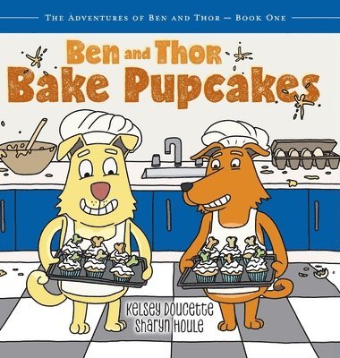 Ben and Thor Bake Pupcakes 1