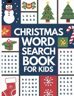 bokomslag Christmas Word Search for Kids - 500 Fun Christmas Puzzles