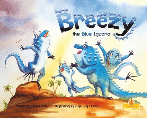 Breezy the Blue Iguana 1