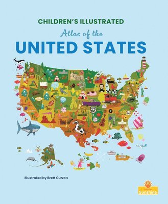 Madison Parker - Children's Illustrated Atlas of the United States, Häftad