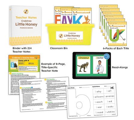 Little Honey Reading Program 6-Pack Complete Collection