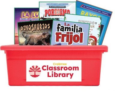 Seahorse Crabtree and Publishing - Kindergarten 100 Book Spanish Classroom Library, Häftad