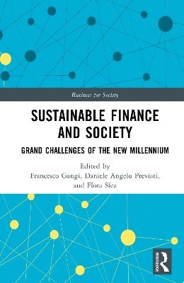 bokomslag Sustainable Finance and Society