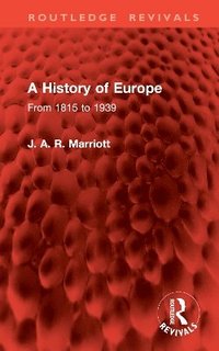 bokomslag A History of Europe