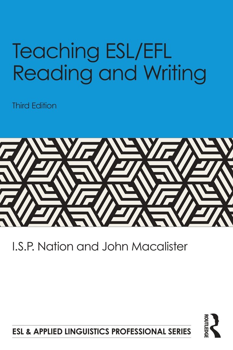 Teaching ESL/EFL Reading and Writing