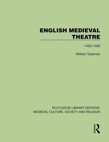 bokomslag English Medieval Theatre