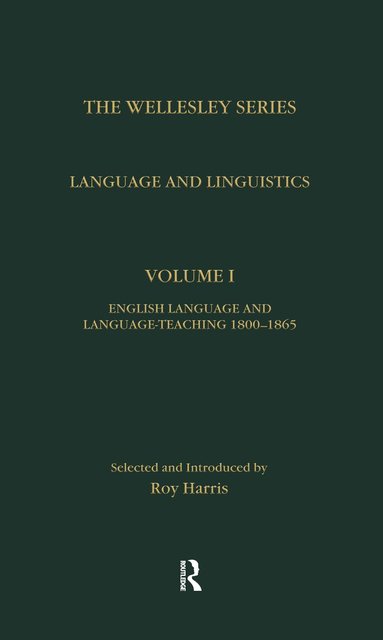 Roy Harris - Language and Linguistics, Inbunden
