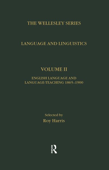 Roy Harris - Language and Linguistics, Inbunden
