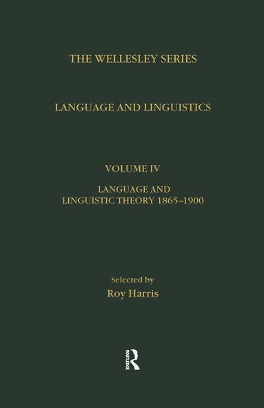 Roy Harris - Language and Linguistics, Inbunden