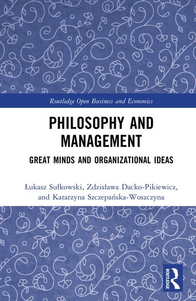 bokomslag Philosophy and Management