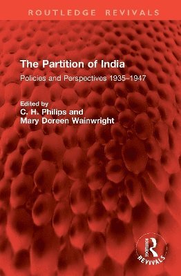 bokomslag The Partition of India