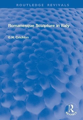 Romanesque Sculpture in Italy 1