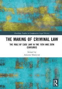 bokomslag Making of Criminal Law