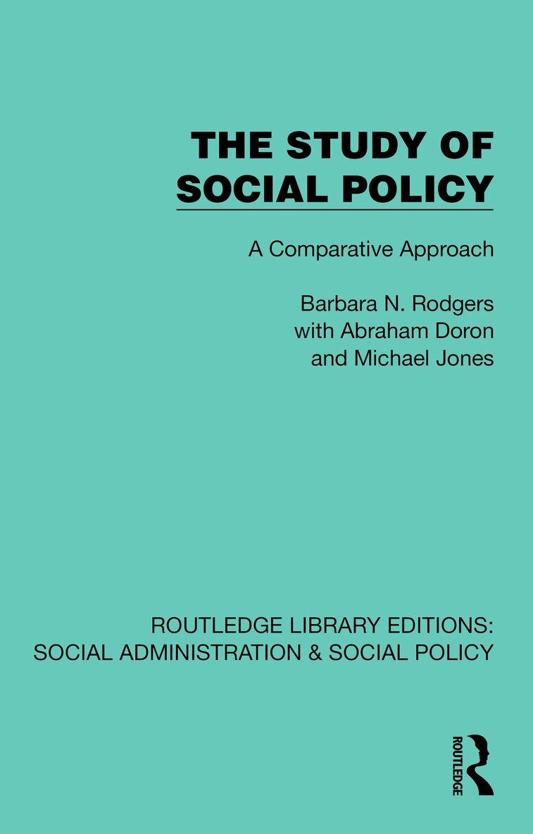 Barbara Rodgers - Study of Social Policy, Häftad