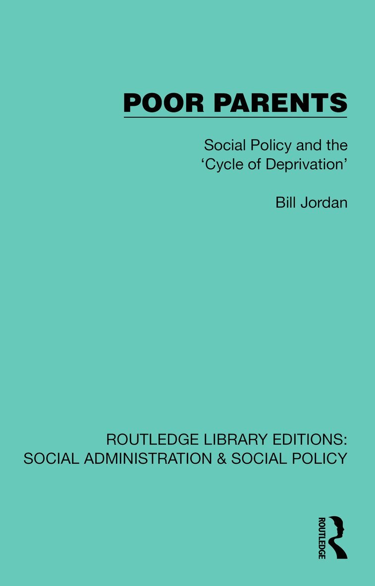 Bill Jordan - Poor Parents, Häftad