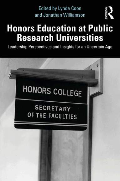 Lynda Coon, Jonathan Williamson - Honors Education at Public Research Universities, Häftad