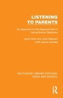 Janet Atkin, John Bastiani - Listening to Parents, Häftad