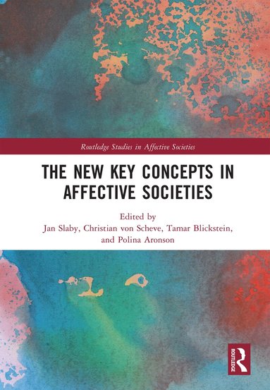 Jan Slaby, Christian Von Scheve, Tamar Blickstein, Polina Aronson - New Key Concepts in Affective Societies, Inbunden