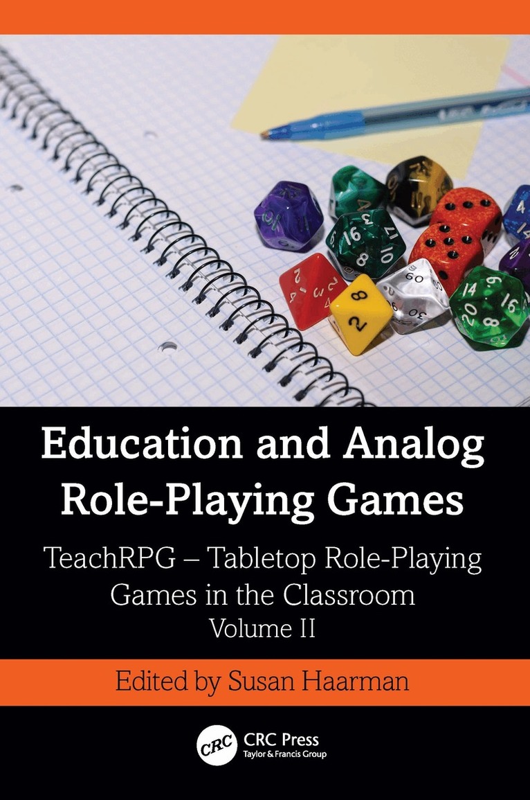 Susan Haarman - Education and Analog Role-Playing Games, Häftad