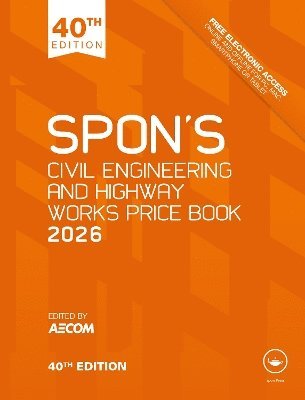 bokomslag Spon's Civil Engineering and Highway Works Price Book 2026