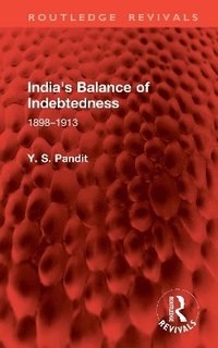 bokomslag India's Balance of Indebtedness