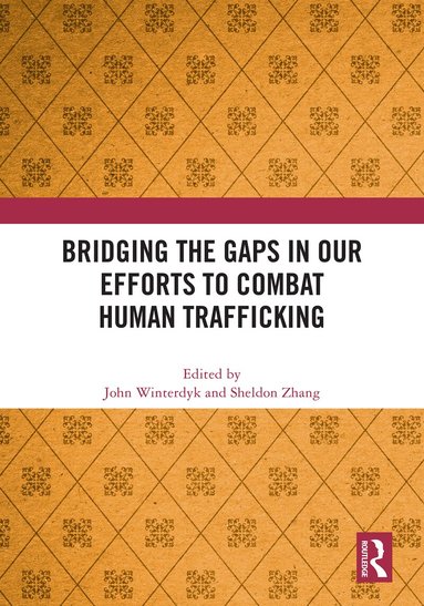 John Winterdyk, Sheldon Zhang - Bridging the Gaps in Our Efforts to Combat Human Trafficking, Häftad