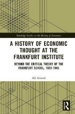 bokomslag History of Economic Thought at the Frankfurt Institute