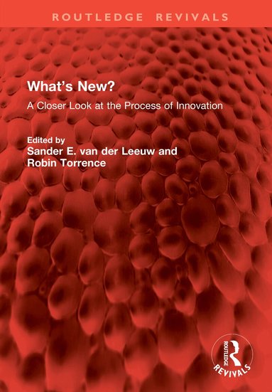 Sander E. van der Leeuw, Robin Torrence - What’s New?, Inbunden