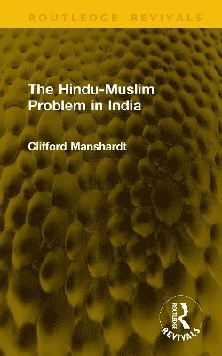 bokomslag Hindu-Muslim Problem in India