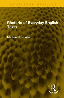 bokomslag Rhetoric of Everyday English Texts