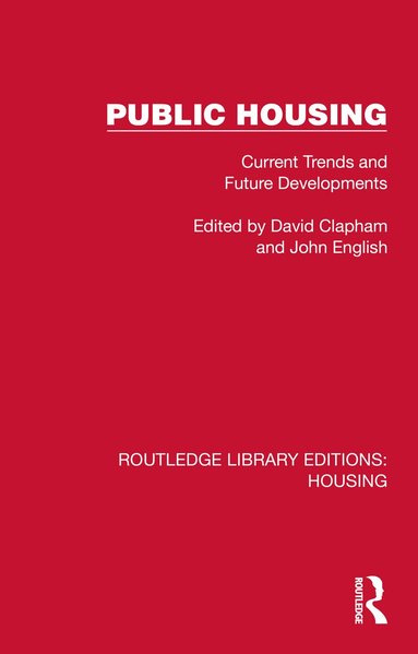 David Clapham, John English - Public Housing, Inbunden