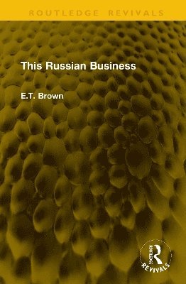 bokomslag This Russian Business