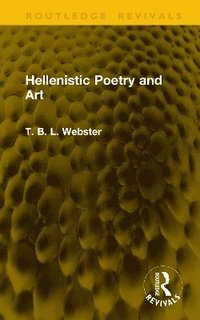 bokomslag Hellenistic Poetry and Art