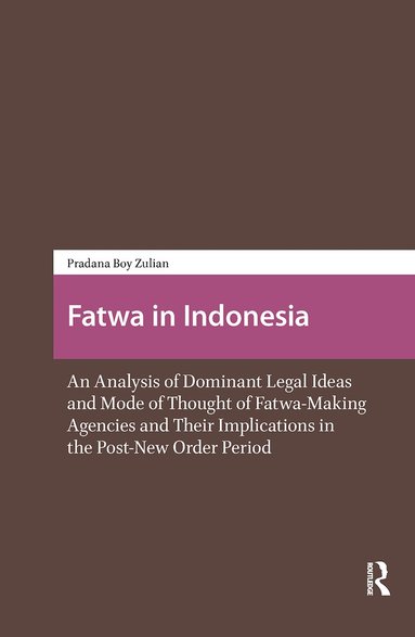 Pradana Pradana Boy ZTF - Fatwa in Indonesia, Häftad