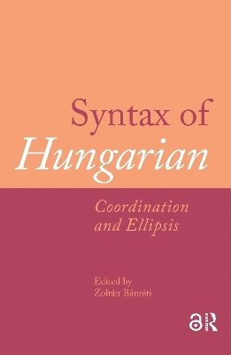 Zoltán Bánréti - Syntax of Hungarian, Häftad